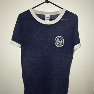 Pink short sleeve shirt